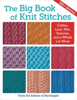 Big Book of Knit Stitches Cables, Lace, Ribs, Textures, and a Whole Lot More  9781604688603 Front Cover