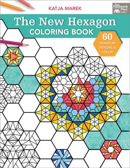 New Hexagon Coloring Book  9781604688610 Front Cover