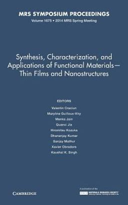 Synthesis, Characterization, and Applications of Functional Materials