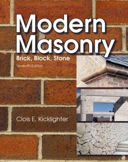Modern Masonry Brick, Block, Stone 7th 9781605252438 Front Cover