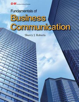 Fundamentals of Business Communication  9781605254722 Front Cover