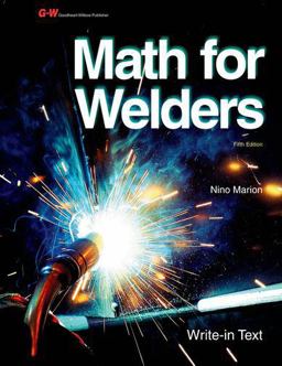Math for Welders 5th 9781605259000 Front Cover