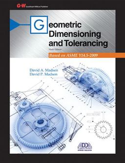 Geometric Dimensioning and Tolerancing 9th 9781605259383 Front Cover