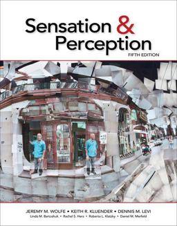 Sensation and Perception 5th 2018 9781605356419 Front Cover