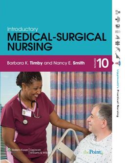 Introductory Medical-Surgical Nursing 10th 9781605470634 Front Cover