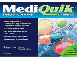 MediQuik Drug Cards