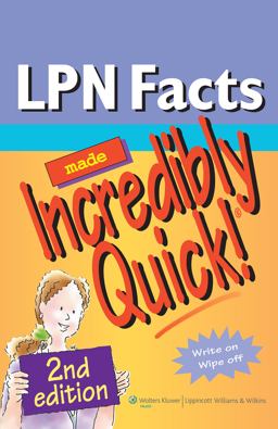 LPN Facts Made Incredibly Quick! 2nd 9781605474717 Front Cover