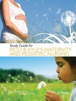 Study Guide to Accompany Maternity and Pediatric Nursing  9781605476292 Front Cover