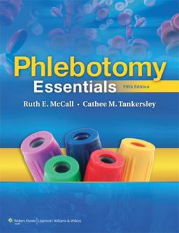Phlebotomy Essentials 5th 9781605476377 Front Cover