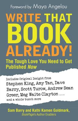 Write That Book Already! The Tough Love You Need to Get Published Now  9781605501475 Front Cover