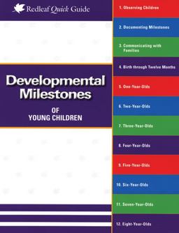 Developmental Milestones of Young Children  9781605540054 Front Cover