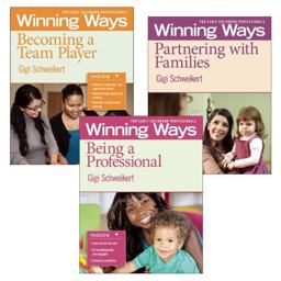 Being a Professional, Partnering with Families, and Becoming a Team Player  9781605541310 Front Cover