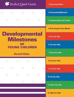 Developmental Milestones of Young Children  9781605544793 Front Cover