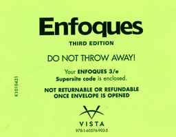 Enfoques 3e Supersite Code