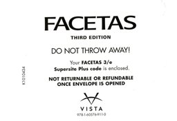 Facetas 3e Supersite Plus Code (WebSAM)