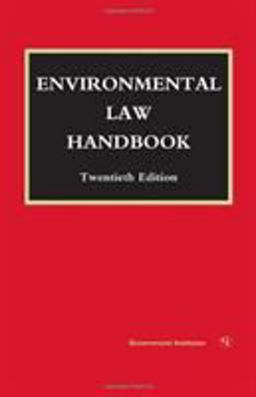 Environmental Law 20th 9781605902784 Front Cover