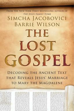 Lost Gospel  9781605986104 Front Cover