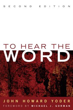 To Hear the Word - Second Edition To Hear the Word - Second Edition
