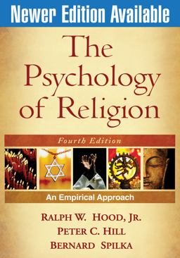 Psychology of Religion An Empirical Approach 4th 9781606233030 Front Cover