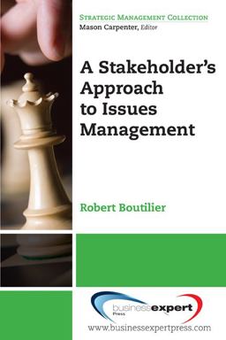 Stakeholder Approach to Issues Management  9781606490976 Front Cover