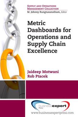 Metric Dashboards for Operations and Supply Chain Excellence Metric Dashboards for Operations and Supply Chain Excellence