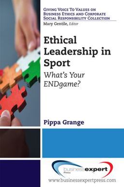 Ethical Leadership in Sport What's Your ENDgame?  9781606498101 Front Cover