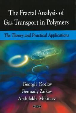 The Fractal Analysis of Gas Transport in Polymers