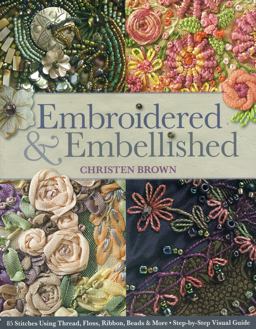 Embroidered and Embellished  9781607056638 Front Cover