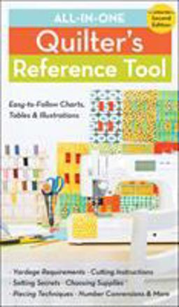 All-In-One Quilter's Reference Tool Updated 2nd 9781607058526 Front Cover