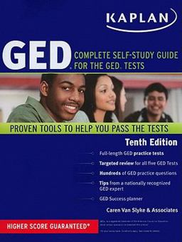 GED Complete Self-Study Guide for the GED Tests 10th 9781607145905 Front Cover
