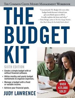 Budget Kit The Common Cents Money Management Workbook 6th 9781607148609 Front Cover
