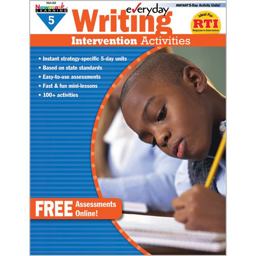 Everyday Writing Intervention Activities Grade 5