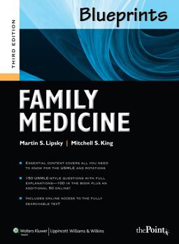 Blueprints Family Medicine 3rd 9781608310876 Front Cover