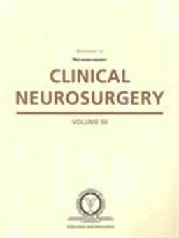Clinical Neurosurgery A Publication of the Congress of Neurological Surgeons  9781608319077 Front Cover