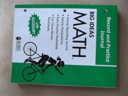 Big Ideas Math (Green) Record and Practice Journal