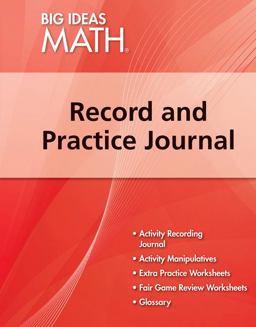Red Record and Practice Journal