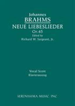 Neue Liebeslieder, Op. 65
