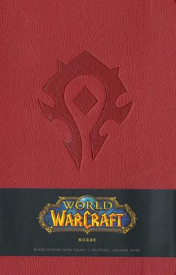 World of Warcraft Horde Hardcover Ruled Journal (Large)  9781608873098 Front Cover