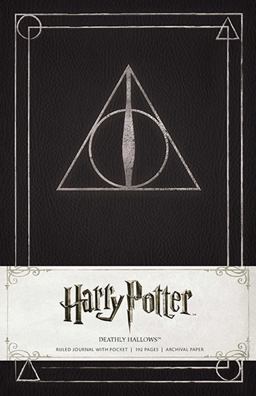 Harry Potter Deathly Hallows Hardcover Ruled Journal  9781608875634 Front Cover