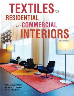 Textiles for Residential and Commercial Interiors 4th 9781609019372 Front Cover