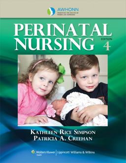 AWHONN's Perinatal Nursing 4th 9781609136222 Front Cover