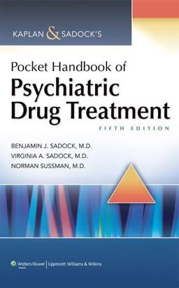 Pocket Handbook of Psychiatric Drug Treatment 5th 9781609139681 Front Cover