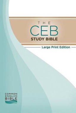 CEB Study Bible Large Print  9781609261764 Front Cover