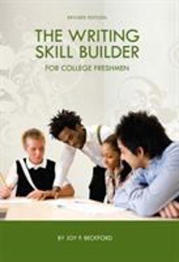 Writing Skill Builder for College Freshmen  9781609279967 Front Cover