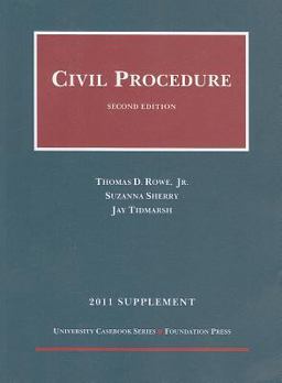 Civil Procedure Civil Procedure