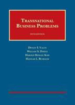 Transnational Business Problems:  9781609300845 Front Cover