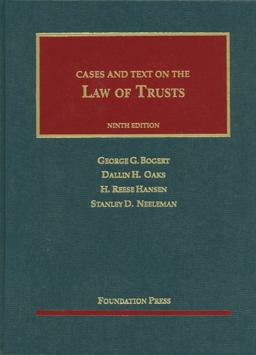 Law of Trusts 9th 9781609300982 Front Cover