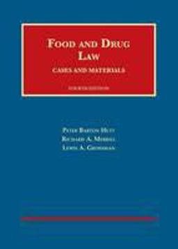 Food and Drug Law:  9781609301750 Front Cover
