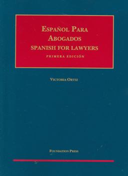 Espanol para Abogados  9781609302160 Front Cover