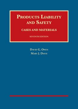 Products Liability and Safety